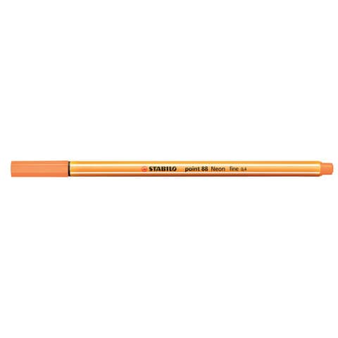Fineliner Stabilo Point 88® 0,4 mm arancio neon 88/054